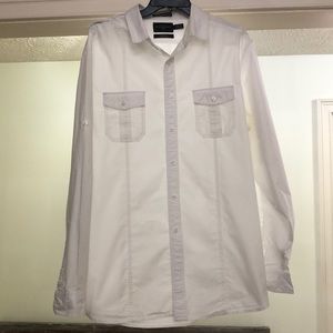 Men’s white button down shirt. Size XXL